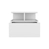 Elevate Wall-Mount Nightstand with Drawer & Shelf