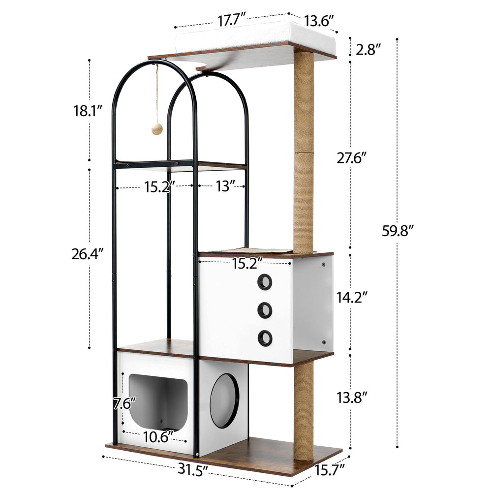 Purr-fect Play Cat Tower