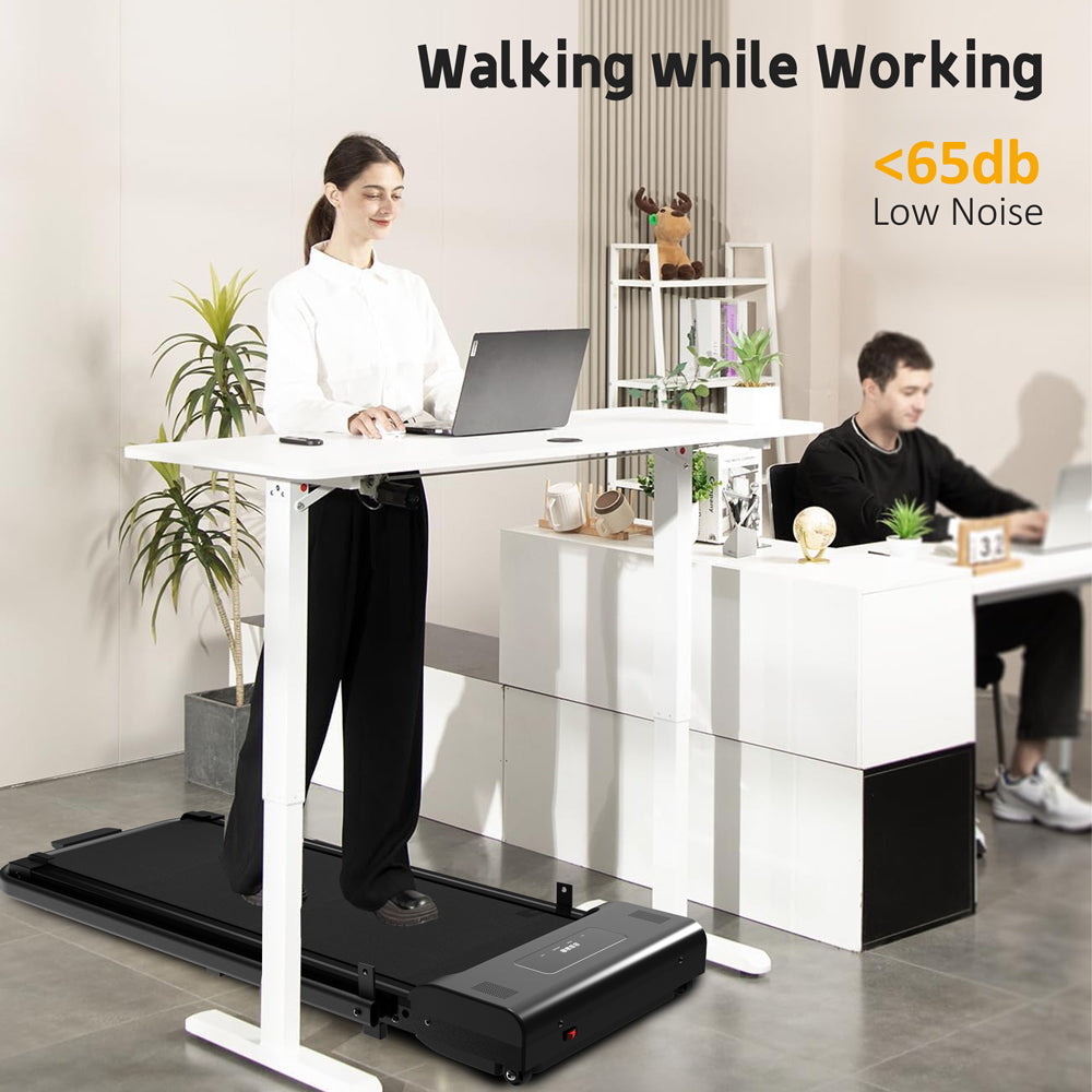 Walk & Work Treadmill – Portable Under Desk Walking Pad for Home or Office