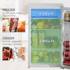 Cozy Chill Mini Fridge with Freezer - Perfect for Bedrooms and Dens!