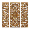 Trio of Textured Resin Wall Art