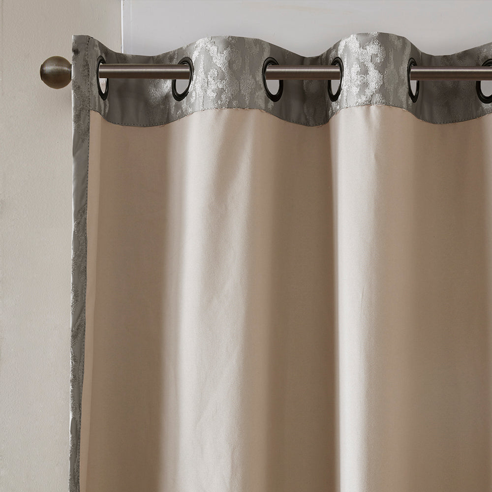 Ultimate Blackout Jacquard Curtain Panel