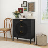 Chic Hollow-Carved 3-Drawer Storage Chest