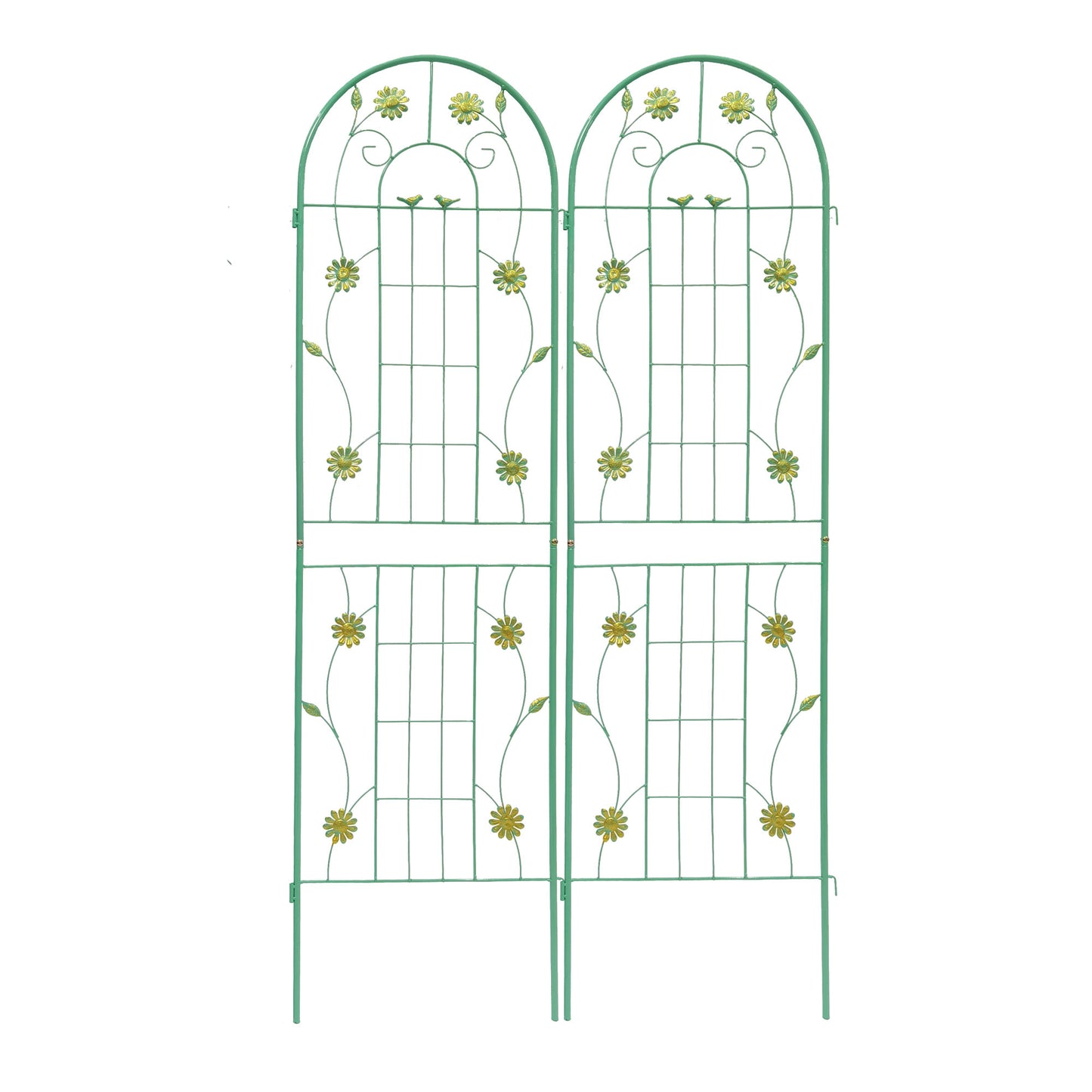 Rustproof Garden Trellis Duo for Climbing Plants