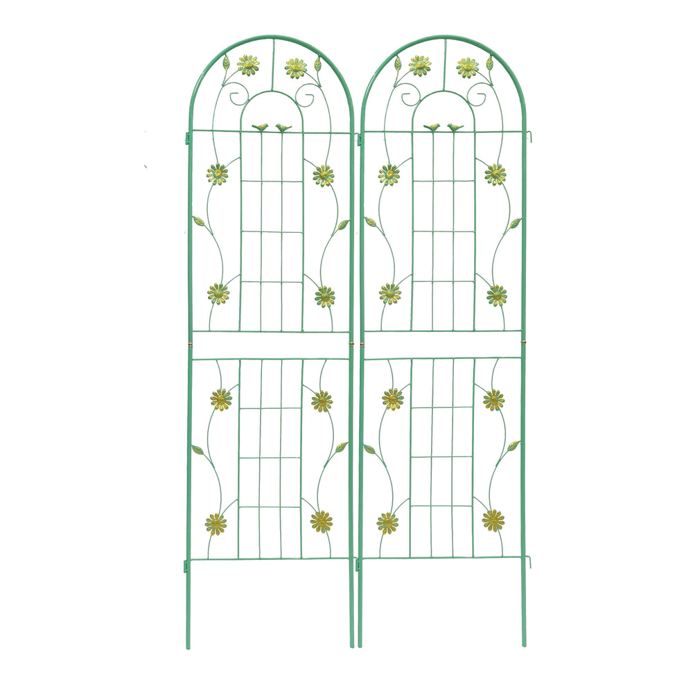 Rustproof Garden Trellis Duo for Climbing Plants