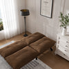 Cozy Brown Convertible Sofa Bed