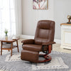 Cozy Swivel Recliner with Footrest