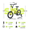 ZUKKA Kiddo Cruiser: Fun Bike with Training Wheels!