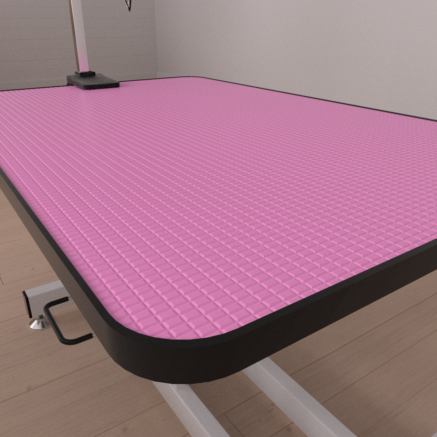 Pink Hydraulic Pet Grooming Table