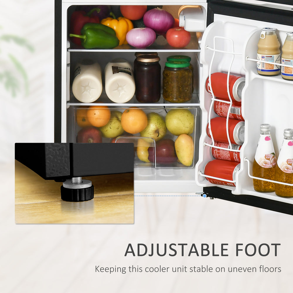 ChillMate Compact Mini Fridge with Freezer - Smart, Stylish, and Space-Saving!