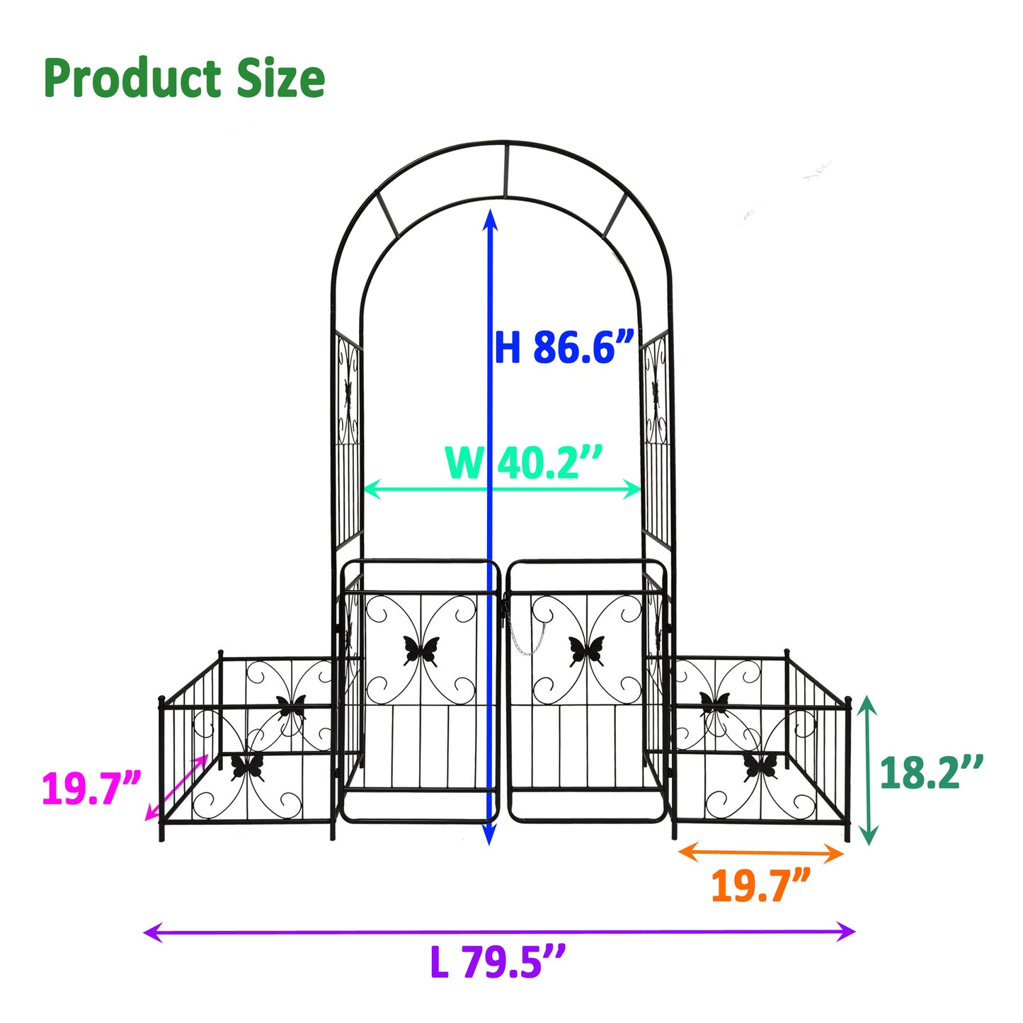 Floral Archway – Stylish Support for Climbing Plants