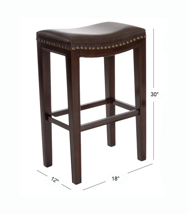 Chic Studded Barstool