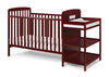 Cherry Bliss Crib and Changer Set