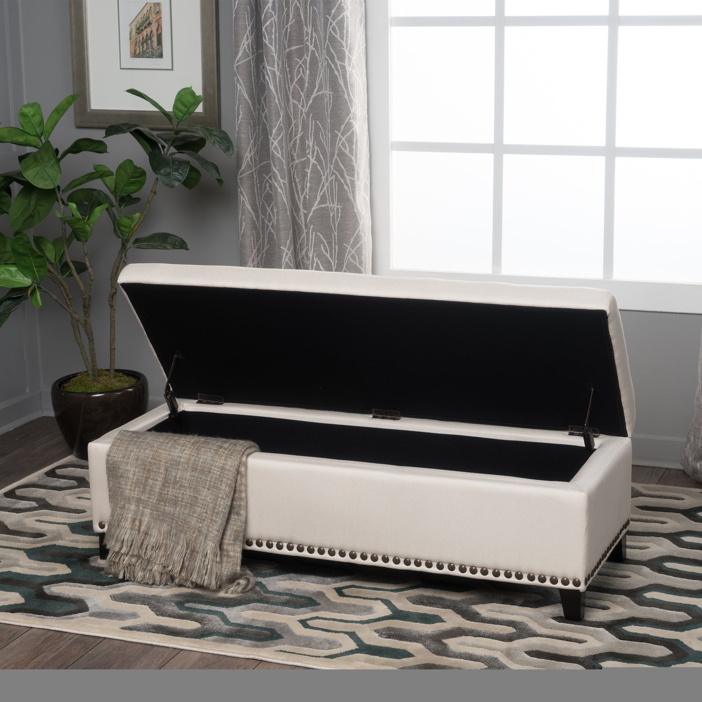 Cozy Chic Ottoman