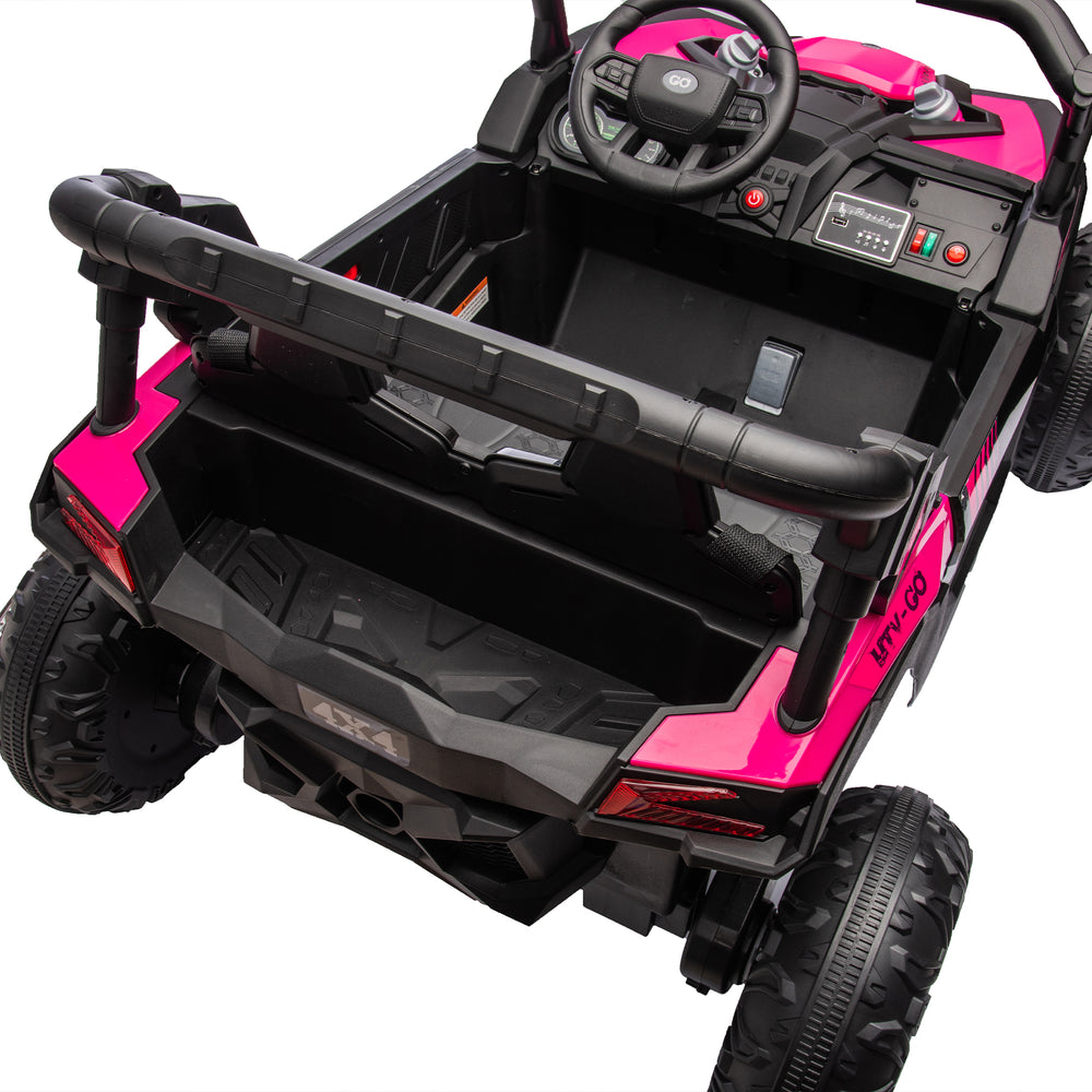 Adventure Duo Ride-On UTV for Kids with Remote Control and Fun Features