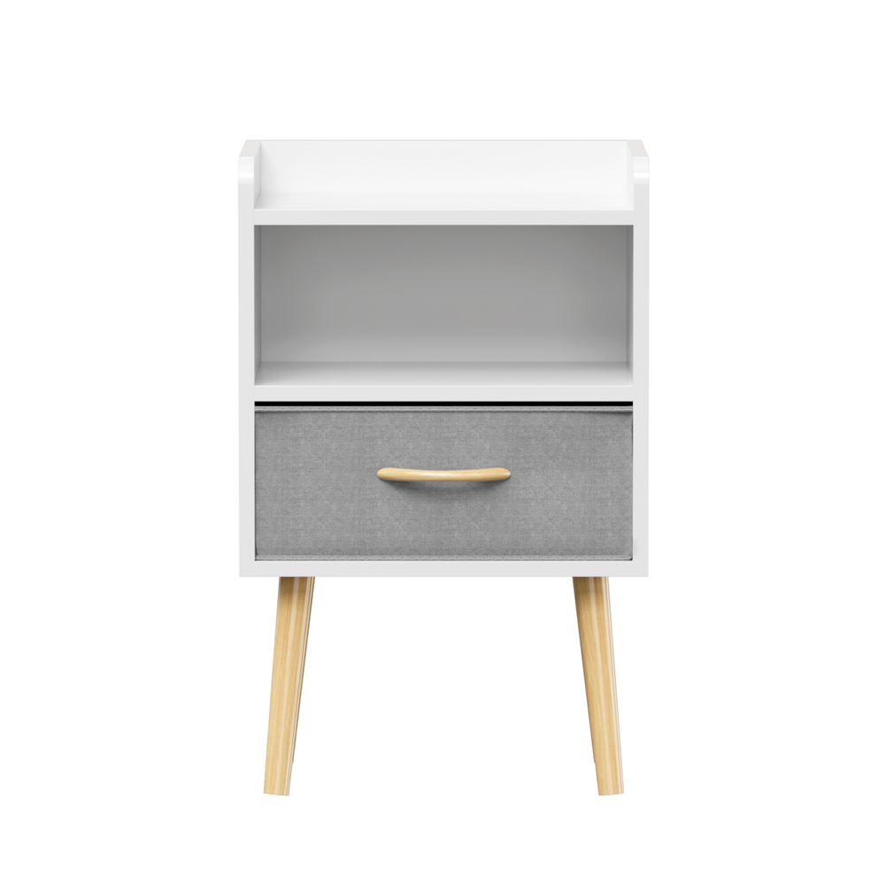 Cozy Collapsible Nightstand with Storage