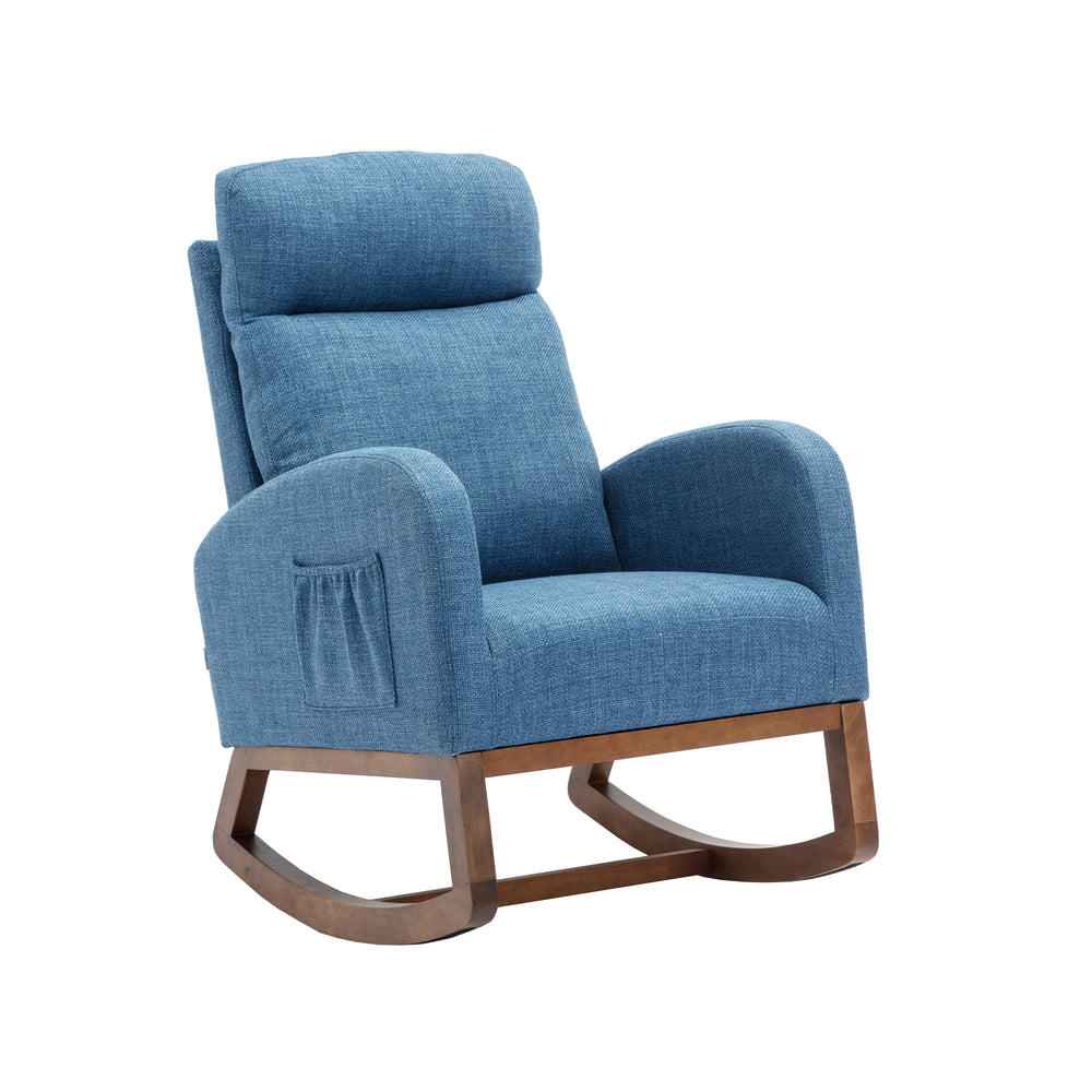 Cozy Glider Rocking Chair - Modern Comfort for Every Room