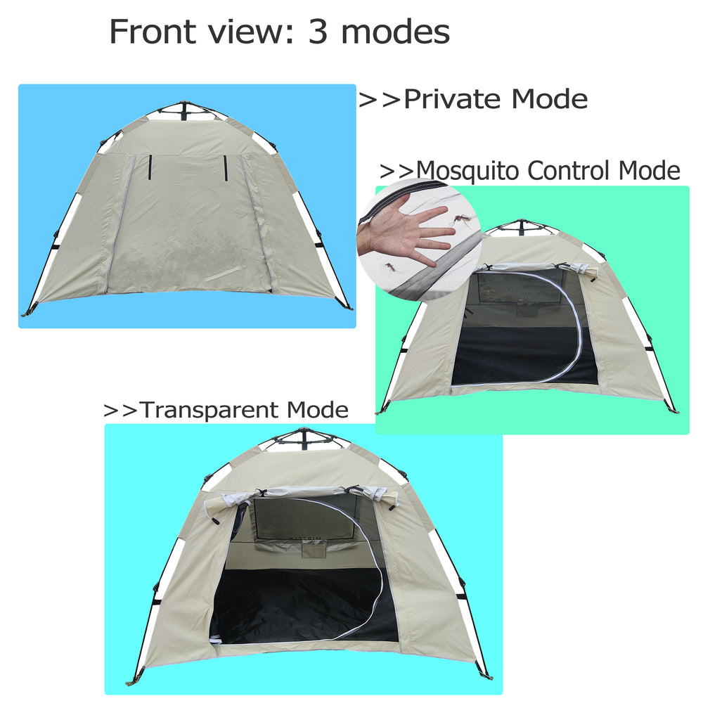 Quick Set Adventure Tent - Waterproof & UV-Resistant for 2-3 People