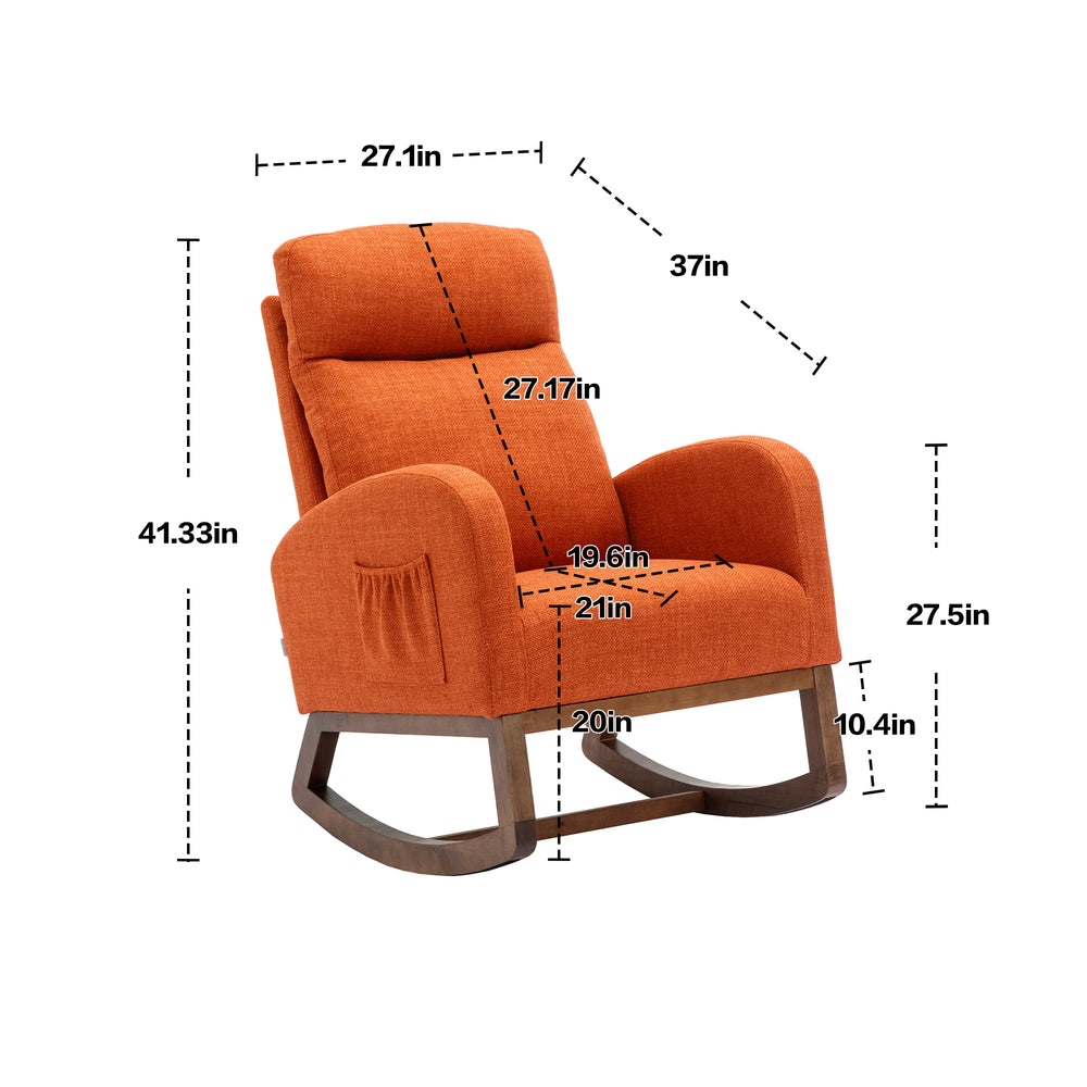 Cozy Glider Rocking Chair