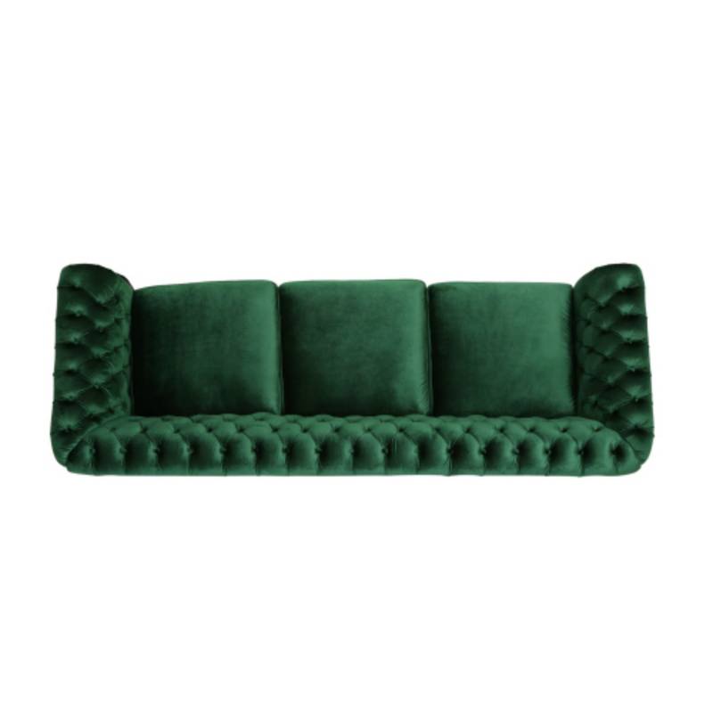 Velvet Elegance Sofa
