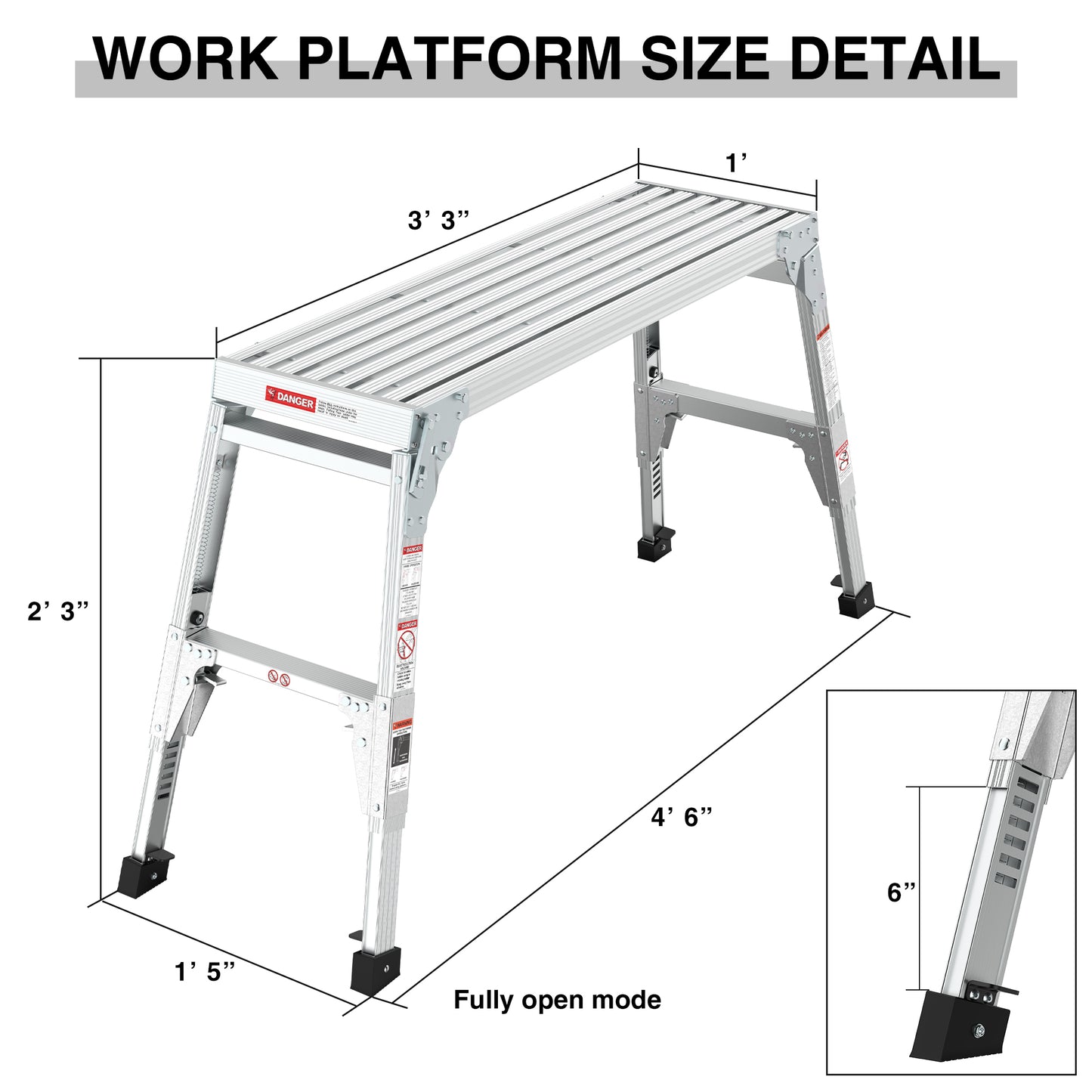 Versatile Foldable Workbench & Step Stool