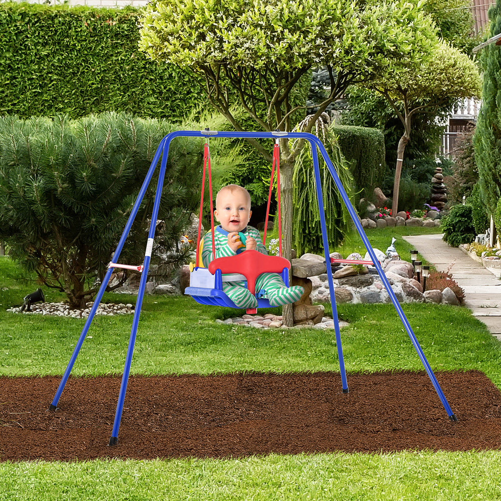 Cozy Swing Set for Little Ones