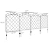 Charming Garden Fence Panels