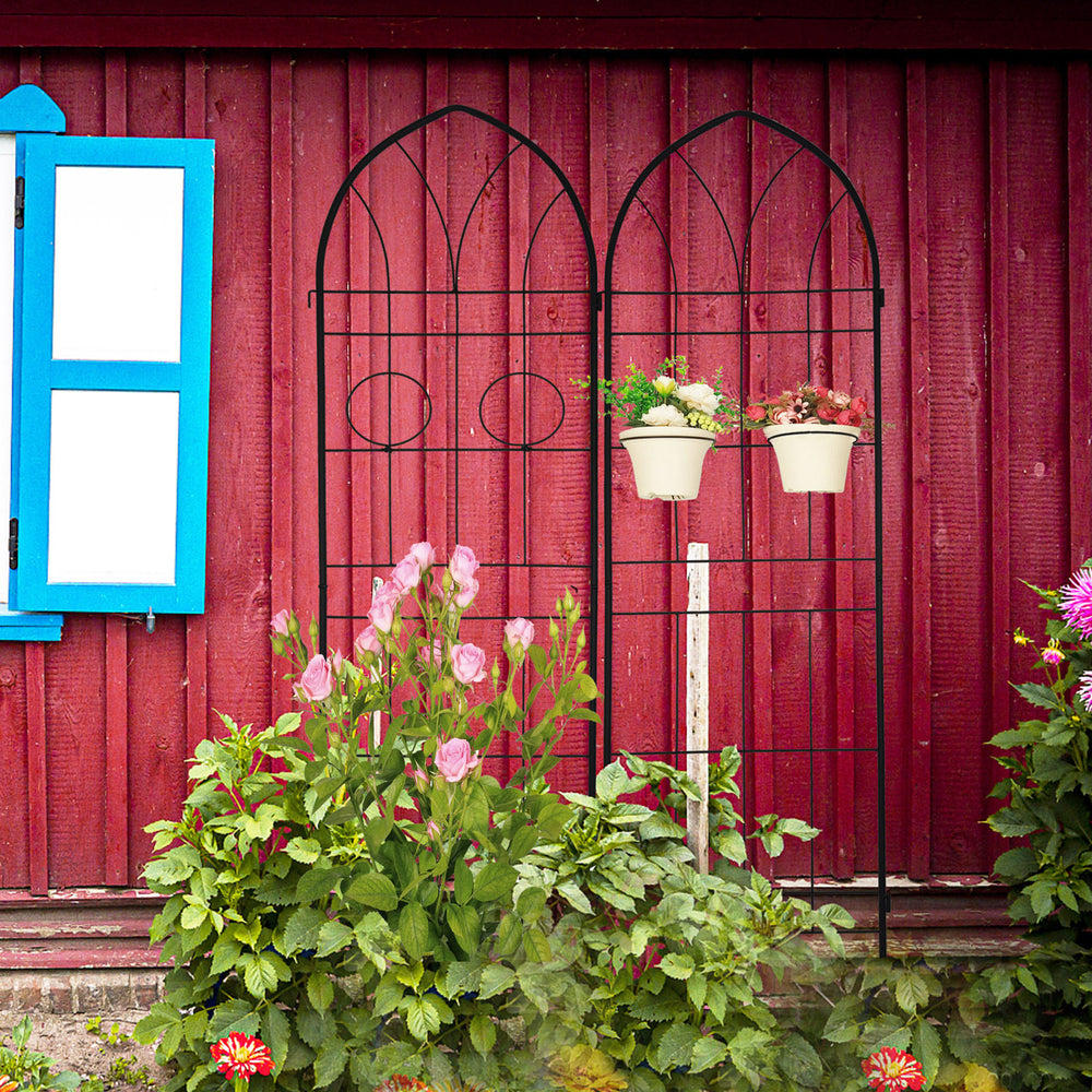 Garden Glory Metal Trellis Set