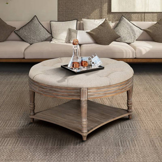 Cozy Chic Storage Ottoman