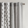 Chic Cotton Stripe Curtain Panel