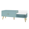 Cozy Modern Shoe Bench with Hidden Storage