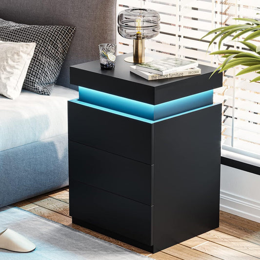 Vibrant LED Nightstand