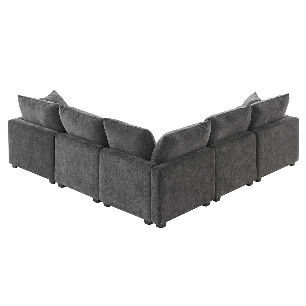 Cozy Corner L-Shaped Sofa Set