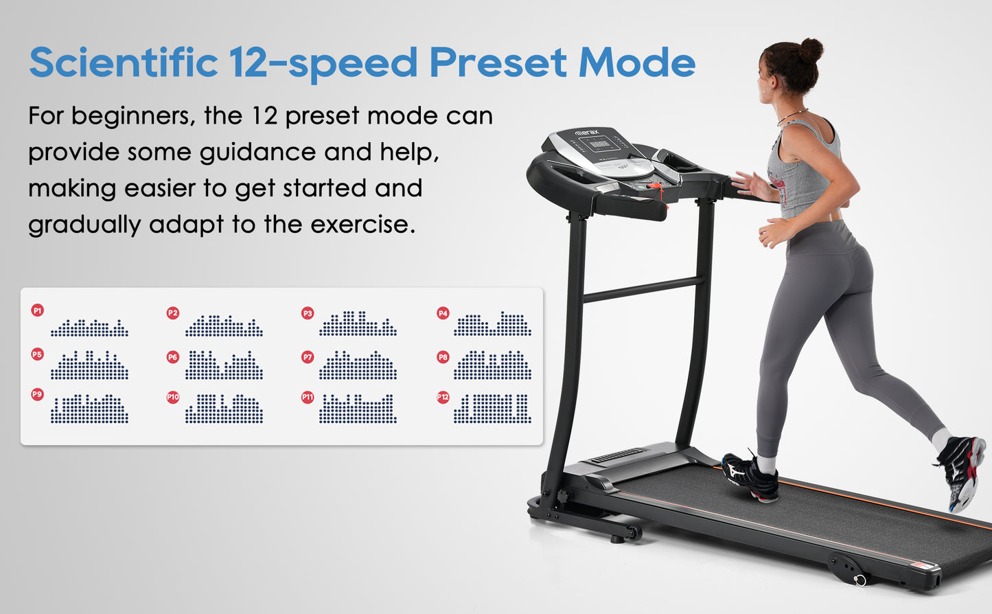 SmartFold Treadmill: Compact Running & Walking Machine for Home Fitness