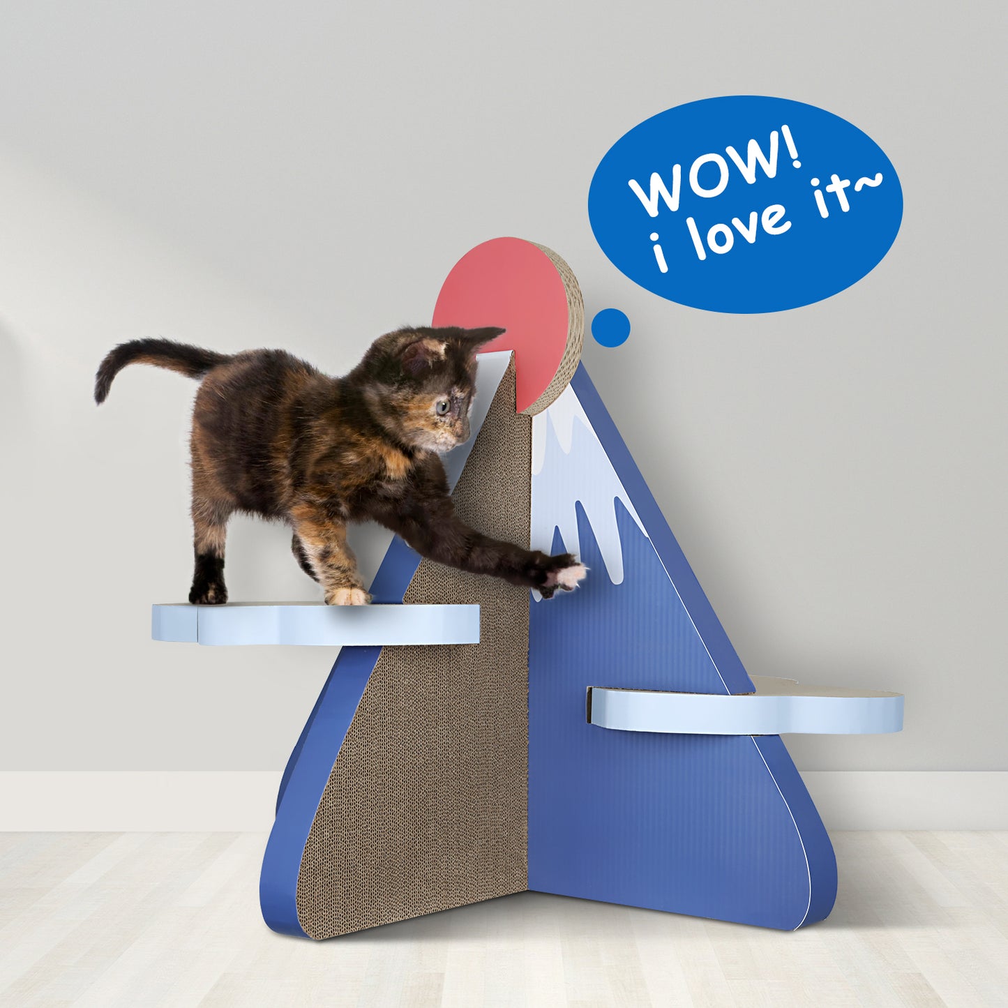 Mount Fuji Cat Scratcher Lounge