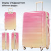 Vibrant Expandable Spinner Luggage Set