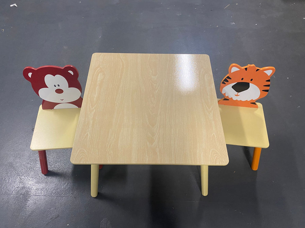 Bear & Tiger Playtime Table Set