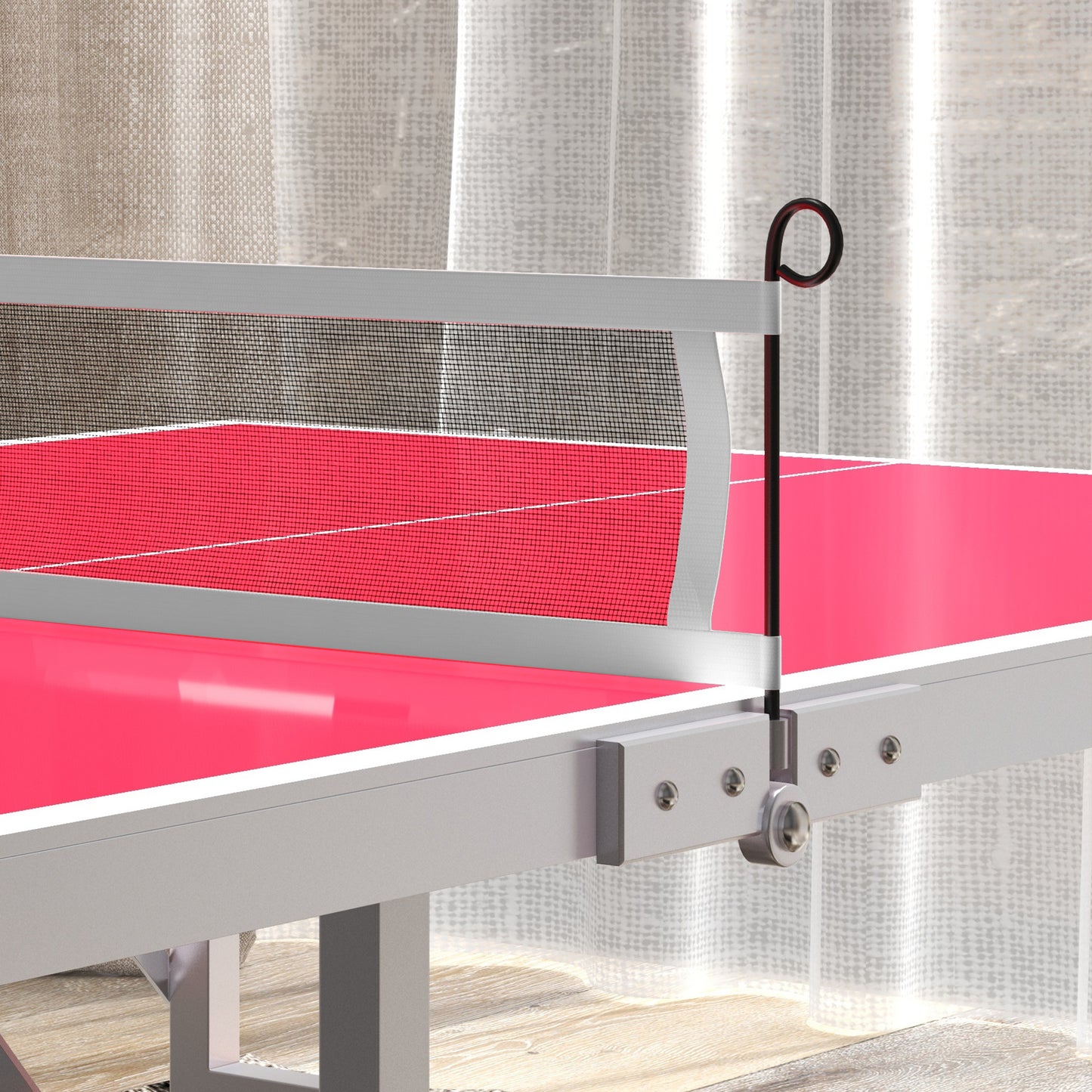 Soozier Portable Ping Pong Table Set – Play Anywhere!