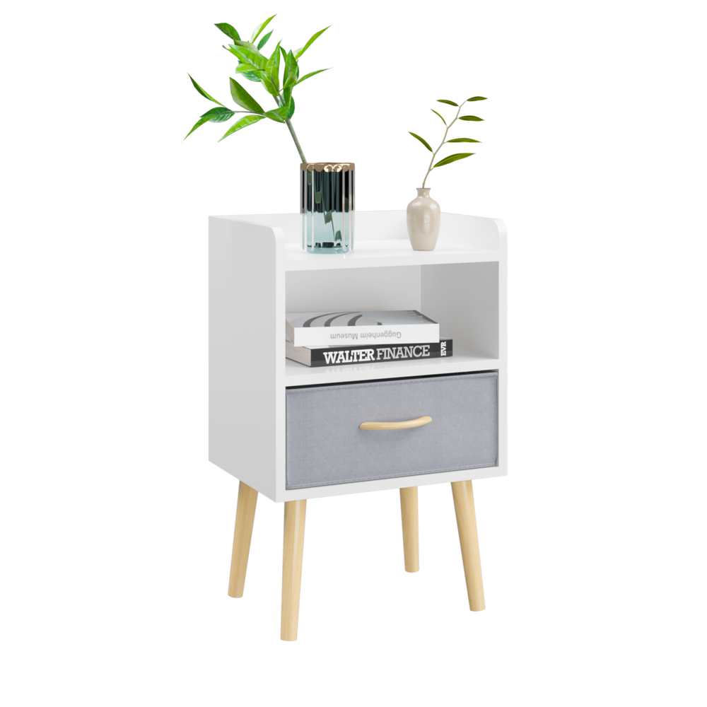 Cozy Collapsible Nightstand with Storage