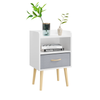 Cozy Collapsible Nightstand with Storage