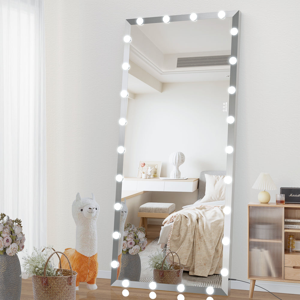 Glow & Style Full-Length Mirror