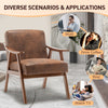 Chic Wingback Lounge Chair