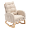 Cozy Rocking Chair with Footrest