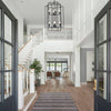 Chic Black Lantern Pendant Chandelier
