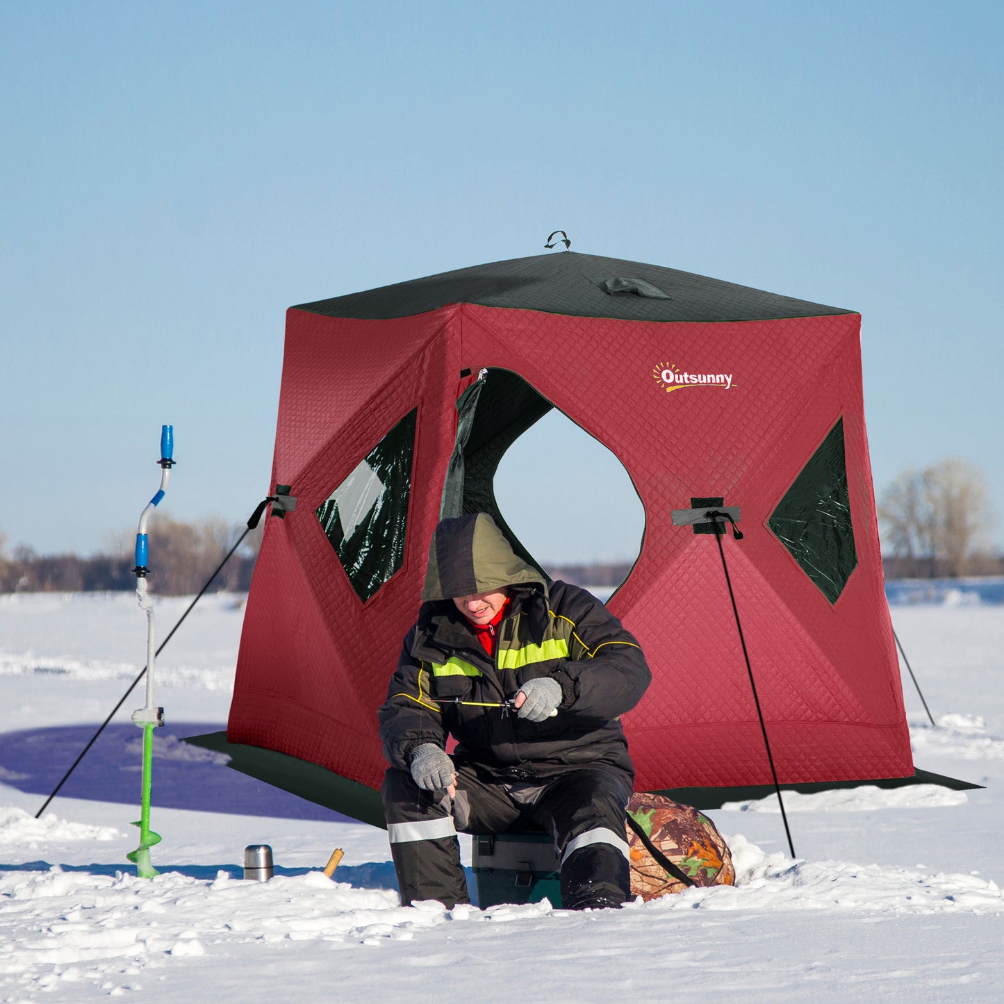 Cozy Duo Ice Fishing Pop-Up Tent