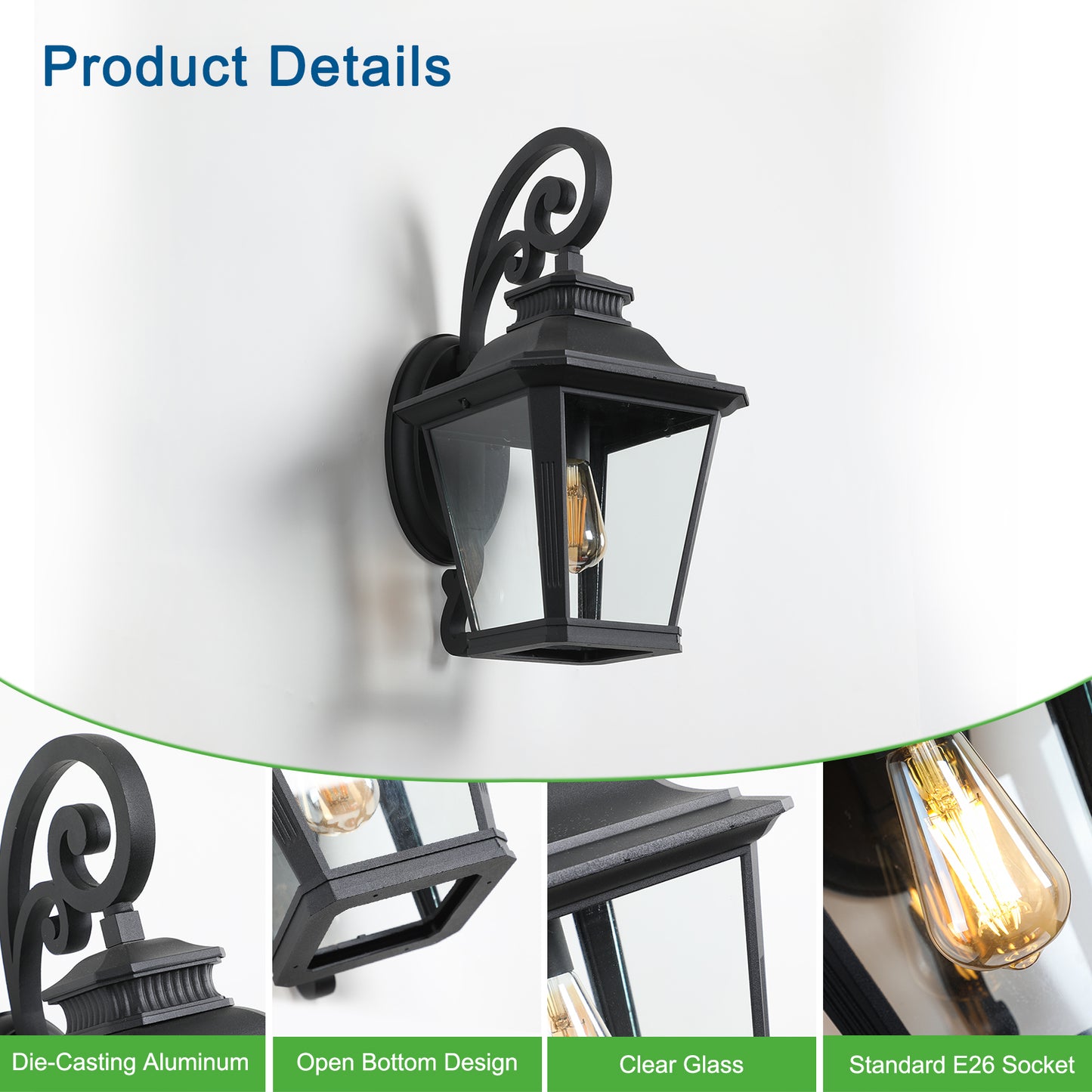 Brighten Up Outdoor Elegance: Versatile Wall Sconce Light