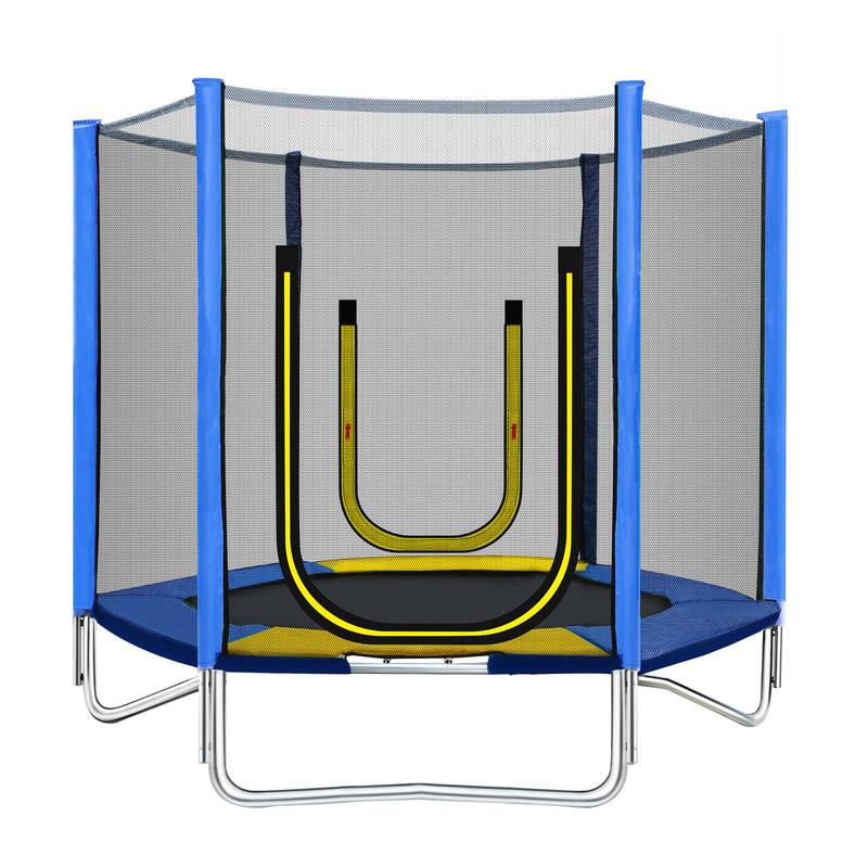 Jump & Slide Fun Trampoline for Kids!