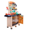 Deluxe Kids' Play Kitchen Set with Lights & Sounds