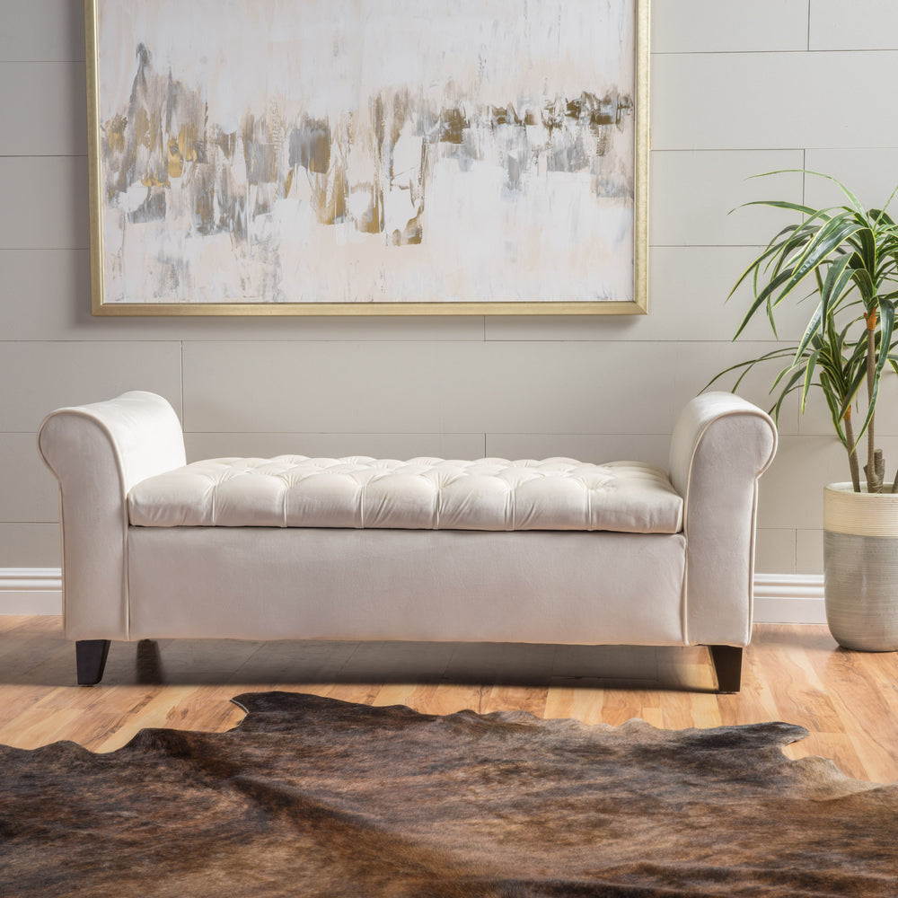 Stylish Hayes Storage Bench