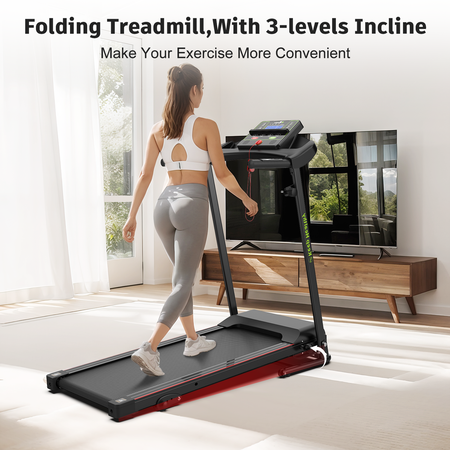 FitFold Treadmill: Your Ultimate Home Workout Companion!